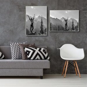 Пластикова фоторамка Haes Deco EF8S Easy Frame Silver 50x70 см