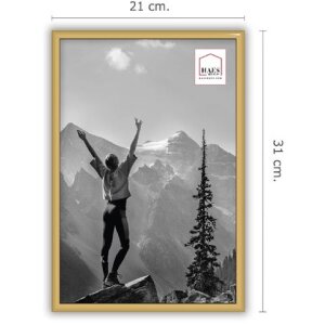 Пластикова фоторамка Haes Deco EF4G Easy Frame Gold 20x30 см