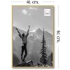 Пластикова фоторамка Haes Deco EF9G Easy Frame Gold 40x60 см МДФ задня панель