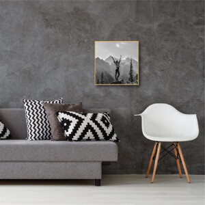 Haes Deco Easy Frame пластиковая фоторамка золото 50x50 см