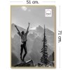 Пластикова фоторамка Haes Deco EF8G Easy Frame Gold 50x70 см для настінного кріплення