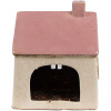 Clayre & Eef 6CE1900 Держатель для чая Дом бежево-розовый 13x10x16 см керамика