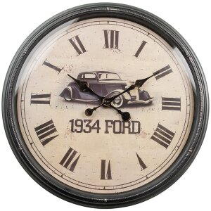 Clayre & Eef 6KL0830 Настенные часы Vintage 1934 Ford...