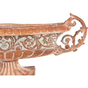 Clayre & Eef 5MG0049 Украшение цветочный горшок античный вид 81x19x36 см