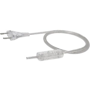 Clayre & Eef 6LMC0108 Настольная лампа винтажный крем 50x20x56 см E27 макс 60 Вт