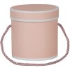 Подарункова коробка Clayre & Eef 66009P Рожева кругла Ø 12x12 см Картонна коробка