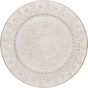 Clayre & Eef 65762 Коврик Ø 33 см Белое золото...