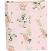 Clayre & Eef 66013P Шкатулка книжкова форма рожева квіткова 17x14x5 см