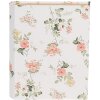 Clayre & Eef 66013W Шкатулка книжкова форма біла 17x14x5 см Романтичний стиль