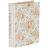 Clayre & Eef 66017 Коробка книжкова форма біло-зелена 17x14x5 см