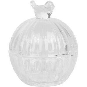Clayre & Eef 6GL4998 Банка для зберігання з кришкою Ø 8x10 см