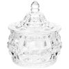 Банка для зберігання Clayre & Eef 6GL5006 з кришкою Ø 10x11 см