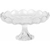 Clayre & Eef 6GL5013 Миска на ніжці скляна прозора Ø 23x12 см