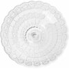 Clayre & Eef 6GL5016 Миска на ніжці Прозора Ø 32x21 см Скло