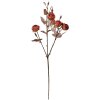Clayre & Eef 6PL0330P Декоративная ветка с цветами оранжевая 16x9x73 см