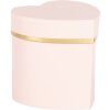 Подарункова коробка Clayre & Eef 66024P Серце рожеве 10x10x10 см