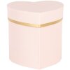 Подарункова коробка Clayre & Eef 66024P Серце рожеве 10x10x10 см
