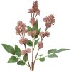 Clayre & Eef 5PL0123P Гілка декоративна з квітами рожева 16x7x68 см