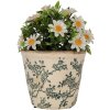 Clayre & Eef 6CE1976S Украшение для цветочного горшка Ø 12x11 см Винтажный дизайн