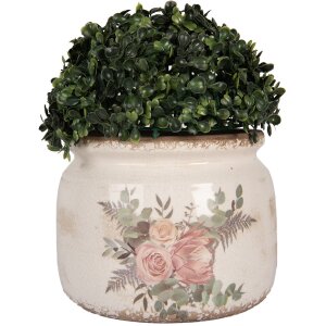 Clayre & Eef 6CE1978L Украшение для цветочного горшка Ø 20x15 см Винтажный вид
