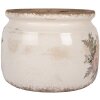 Clayre & Eef 6CE1978L Украшение для цветочного горшка Ø 20x15 см Винтажный вид