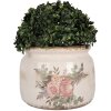 Clayre & Eef 6CE1978L Украшение для цветочного горшка Ø 20x15 см Винтажный вид