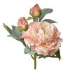 Clayre & Eef 6PL0332P Искусственный цветок Роза розовая 12x12x62 см