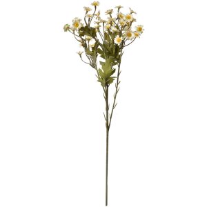 Clayre & Eef 6PL0348W Украшение Ветка с цветами бело-зеленое 23x17x60 см