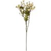 Clayre & Eef 6PL0348W Украшение Ветка с цветами бело-зеленое 23x17x60 см