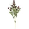 Clayre & Eef 6PL0349PA Украшение Ветка с цветами фиолетово-зеленое 16x16x47 см