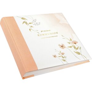 Фотоальбом для причастия Goldbuch Blütenzauber rosé 25x25 см 58 страниц