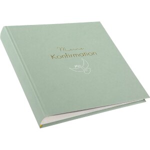 Фотоальбом Goldbuch конфирмация мирный голубь эвкалипт 25x25 см 58 страниц