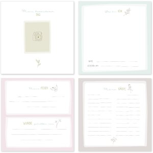 Фотоальбом Goldbuch конфирмация мирный голубь эвкалипт 25x25 см 58 страниц