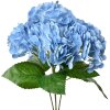 Clayre & Eef 6PL0347BL Искусственный цветок синий зеленый 23x23x45 см пластик