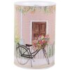 Скарбничка Clayre & Eef 6BL0155 Рожева ретро-скарбничка Ø 10x15 см
