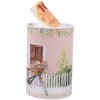 Скарбничка Clayre & Eef 6BL0155 Рожева ретро-скарбничка Ø 10x15 см