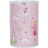 Скарбничка для грошей Clayre & Eef 6BL0159 Princess рожева Ø10x15 см