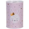 Скарбничка Clayre & Eef 6BL0164 Рожевий зайчик Ø 10x15 см