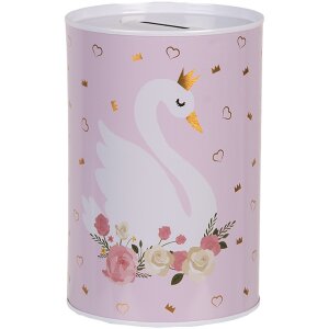 Скарбничка Clayre & Eef 6BL0165 Рожево-біла Ø...