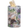 Скарбничка Clayre & Eef 6BL0169 Скарбничка в стилі кантрі, мотив кота Ø 8x13 см