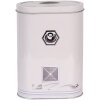 Clayre & Eef 6BL0188 Жестянка для хранения в стиле кантри серая 14x8x19 см