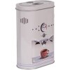 Clayre & Eef 6BL0188 Жестянка для хранения в стиле кантри серая 14x8x19 см