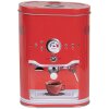 Clayre & Eef 6BL0190 Жестяная коробка красная 14x8x19 см Стиль кантри
