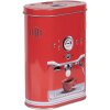 Clayre & Eef 6BL0190 Жестяная коробка красная 14x8x19 см Стиль кантри