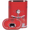 Clayre & Eef 6BL0190 Жестяная коробка красная 14x8x19 см Стиль кантри