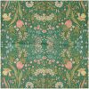 Clayre & Eef 73070 Бумажные салфетки зеленые цветочные 33x33 см 20 шт.