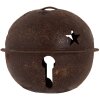 Clayre & Eef 6Y5728L Украшение Колокольчик коричневый железный Ø 14x12 см