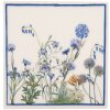 Clayre & Eef 73075 Бумажные салфетки бело-голубые 33x33 см 20 шт.
