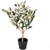 Clayre & Eef 6PL0370 Декоративное дерево зеленое пластик 15x15x50 см