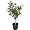 Clayre & Eef 6PL0370 Декоративное дерево зеленое пластик 15x15x50 см